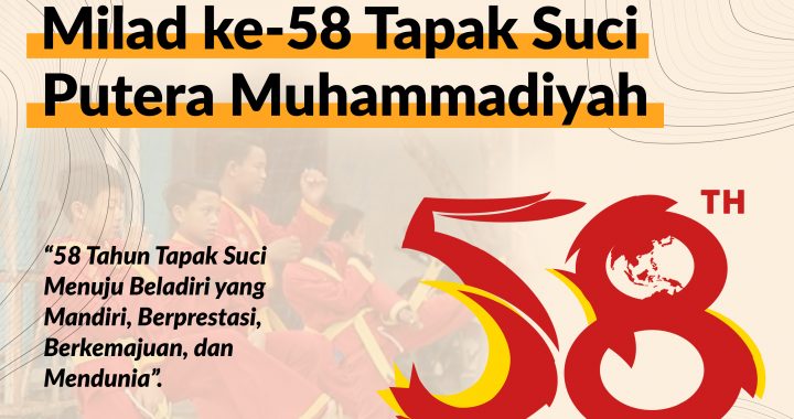 Ucapan Milad ke-58 Tapak Suci Putera Muhammadiyah