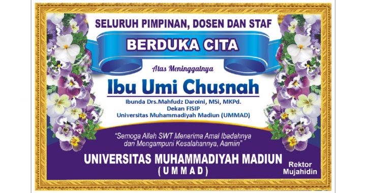 Berita Duka Ibu Umi Chusnah