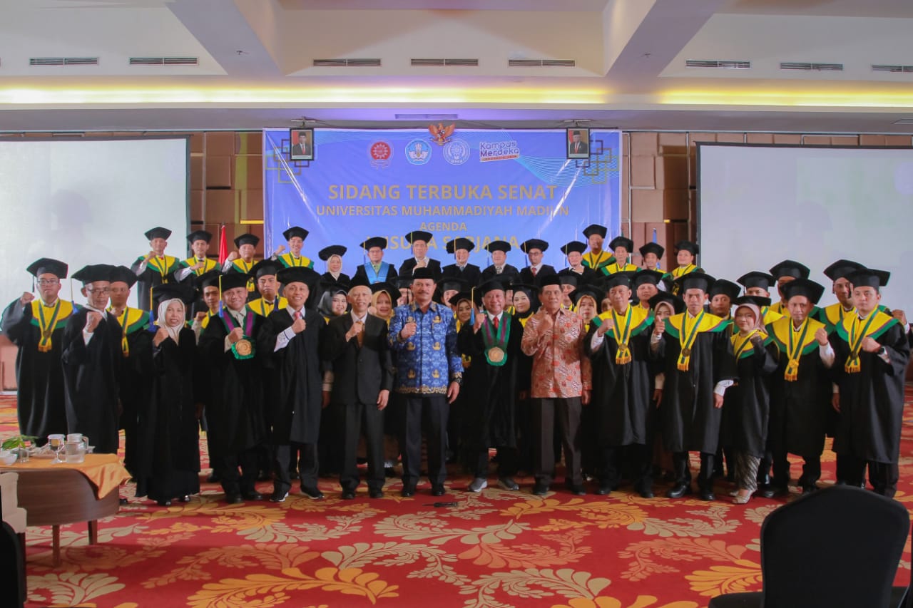 Wisuda UMMAD 2023-2024, Lulusan UMMAD Dorong Peningkatan Kualitas SDM Kot Madiun