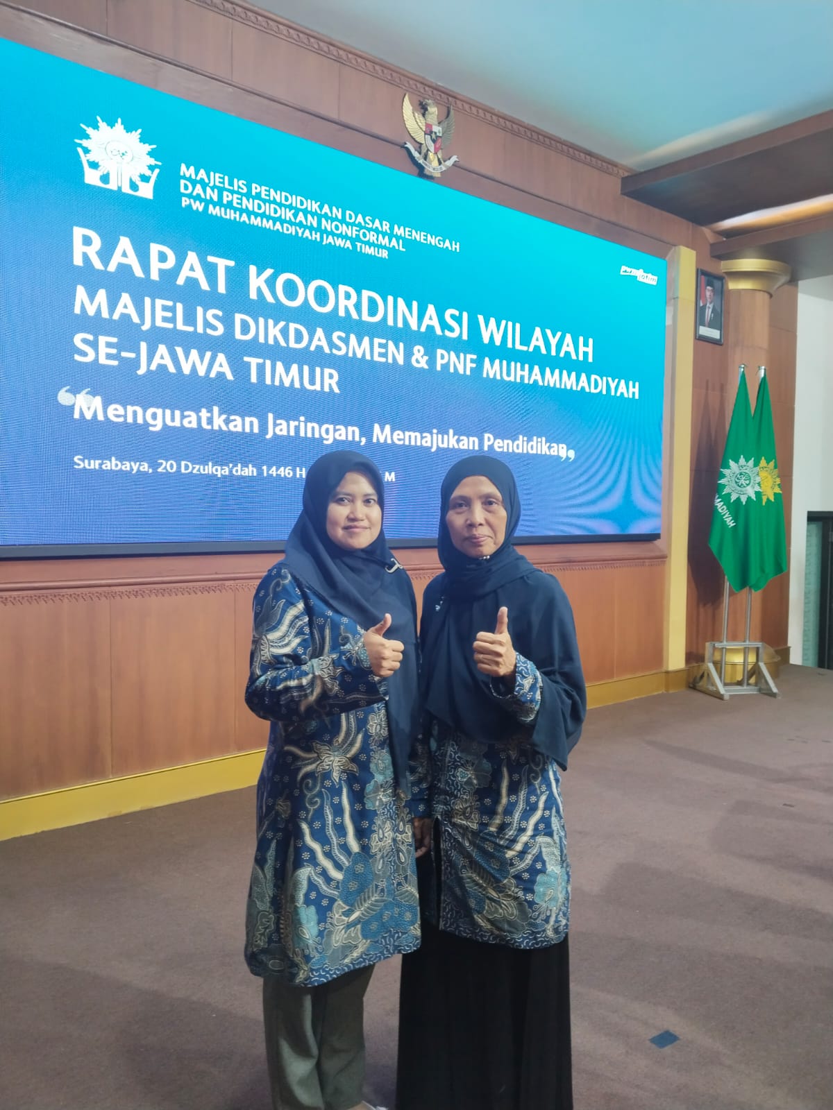 Dosen UMMAD (UMJT) Ikuti Rakerwil Dikdasmen &PNF PWM Jawa Timur.