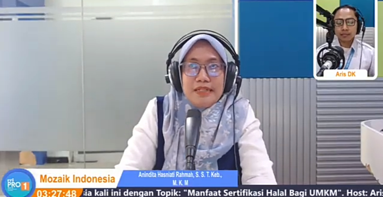 Dosen UMMAD (UMJT) Jadi Nara Sumber Program Mozaik Indonesia RRI Madiun, Bahas Manfaat Sertifikasi Halal Bagi UMKM