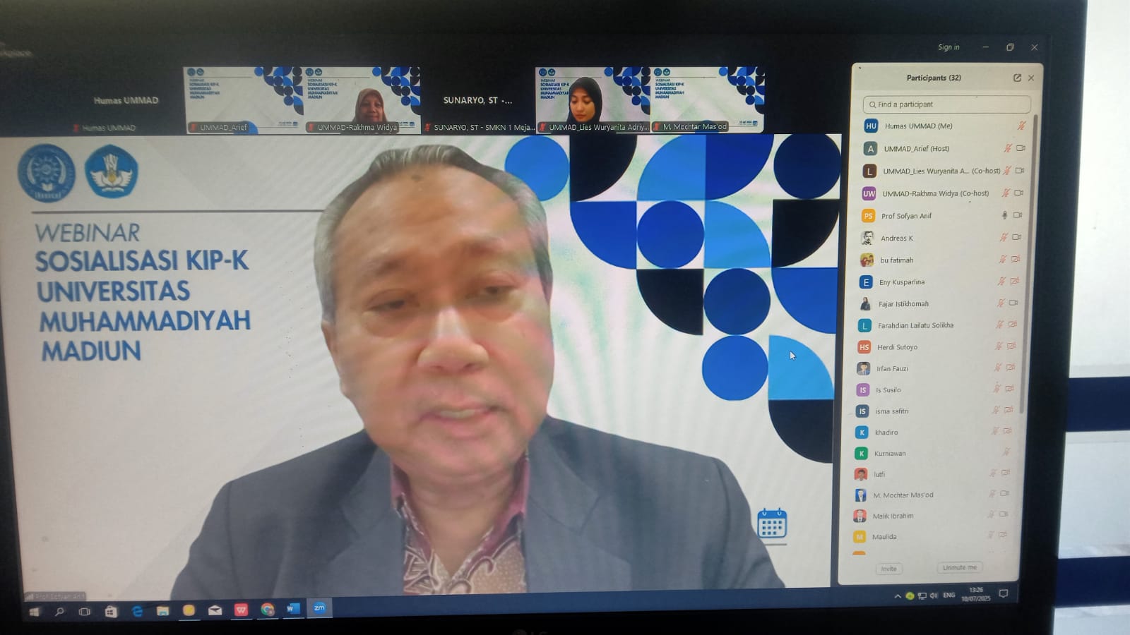 Sosialisasi KIP-K UMMAD Direspon Antusias, Rektor UMMAD: Kuota Beasiswa KIP-K Masih Tersedia, Silakan Segera Daftar