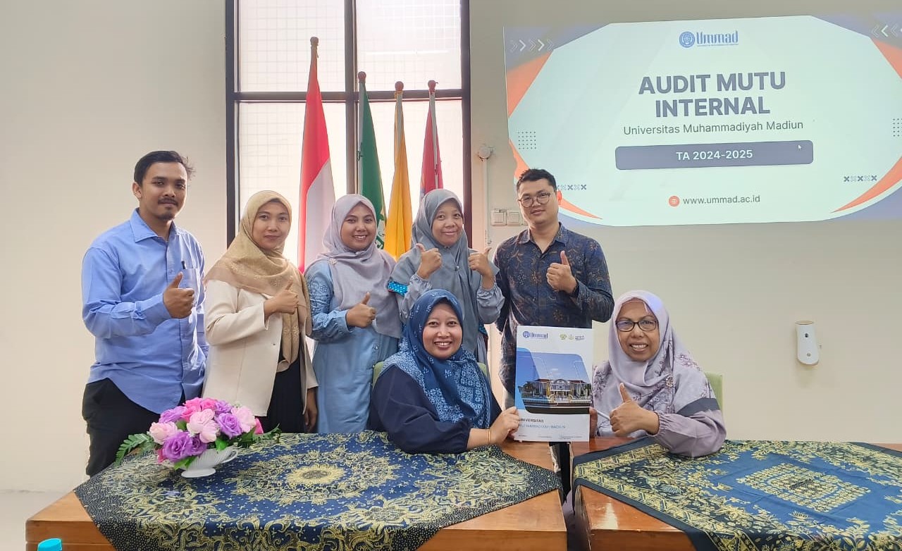 Lembaga Penjaminan Mutu UMMAD Lakukan AMI Prodi dan Unit Kerja