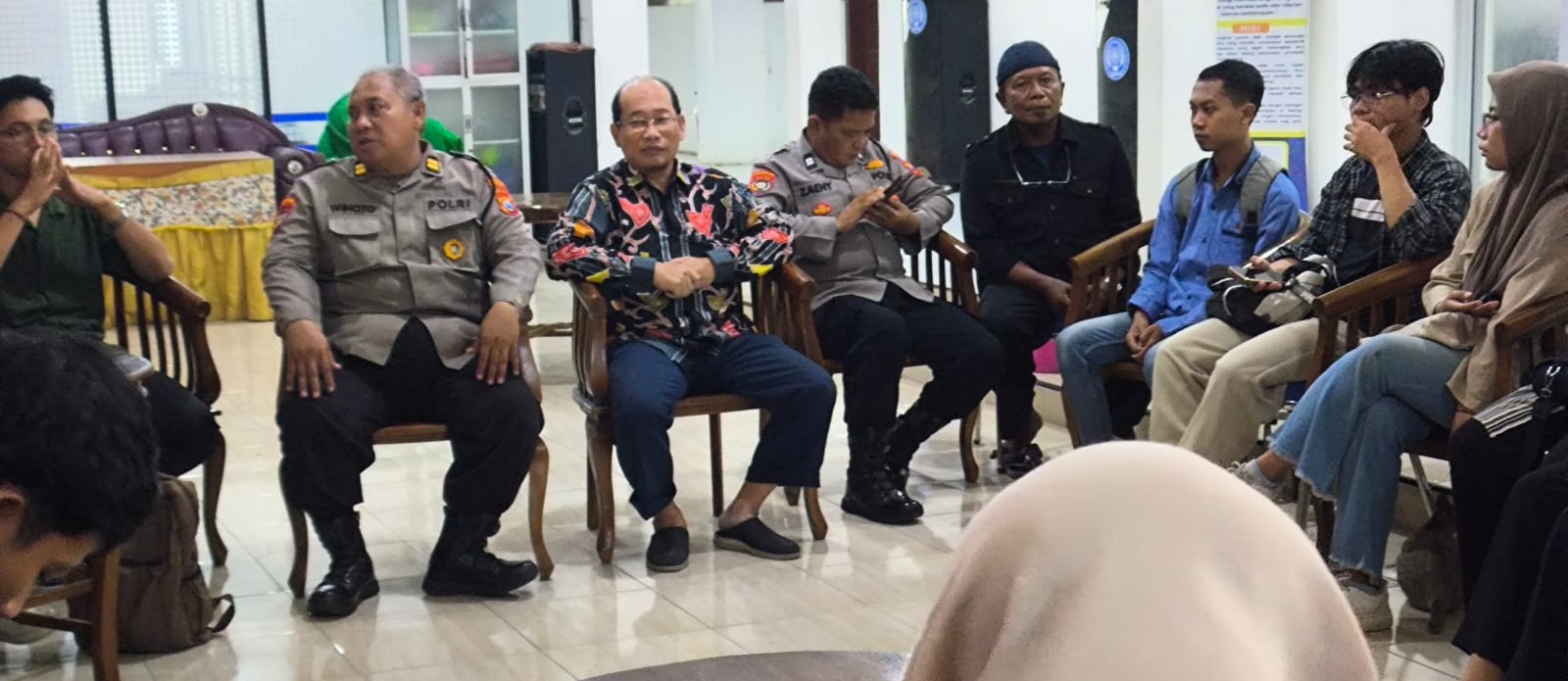 Polres Madiun Kota Lakukan Kunjungan Kamtibmas di UMMAD